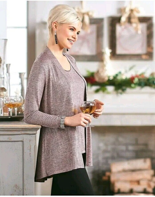 Susan graver outlet cardigan sets