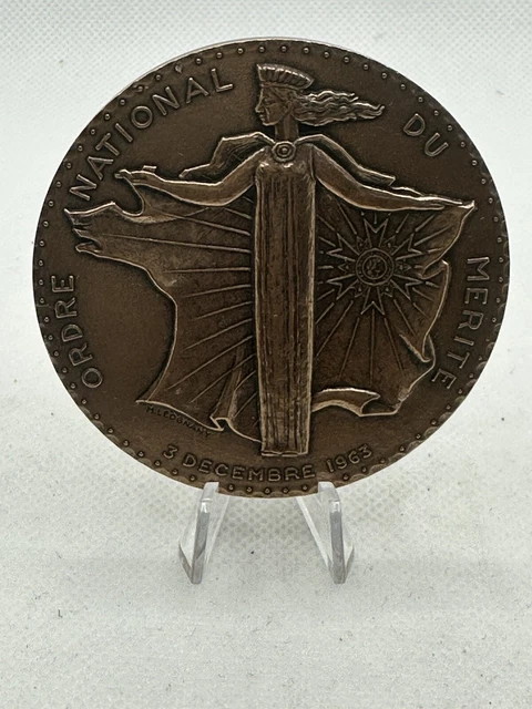 Médaille Des Postes 1er Type 1898 - Bronze, Graveur Tasset - Occasion, Collection