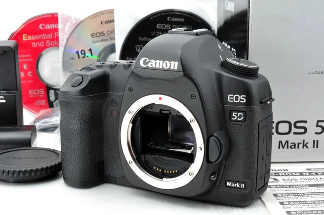 [Excelente+++ sc:28159 (19%)] Canon EOS 5D Mark II 21,1 MP DSLR de Japón #1909