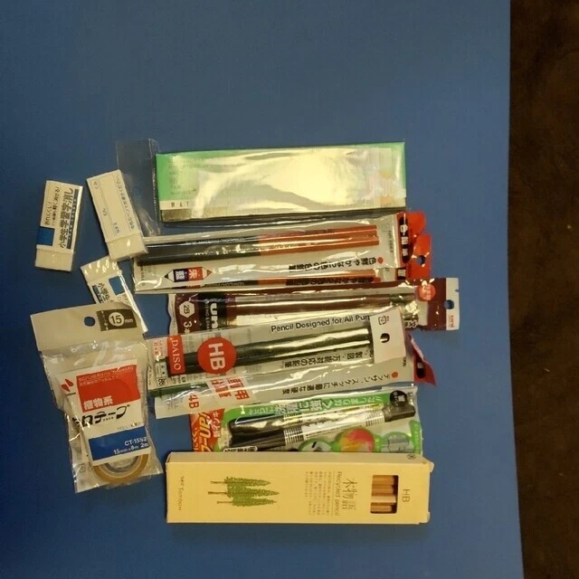 Pencils, Erasers, Etc.