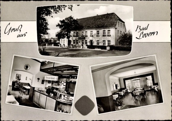 Ak Bad Levern Stemwede in Westfalen, Hotel Heidsiek - 3272443