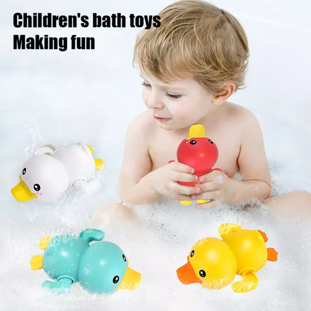 Baby Bath Toys Swimming Bath Pool Toy Cute Wind Up Animal Kids Bath Toys Set BI