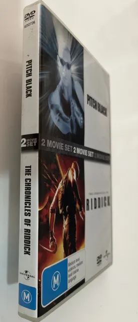 The Chronicles Of Riddick  / Pitch Black (R4 DVD 2007, 2-Disc Set) VGC FREE POST