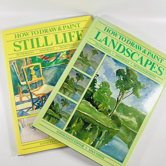 HOW TO DRAW And Paint Landscapes/ Still Life Art Books/ Painting ...