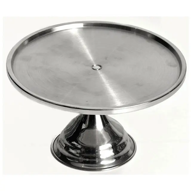 KH Cake Stand Tall Stainless Steel