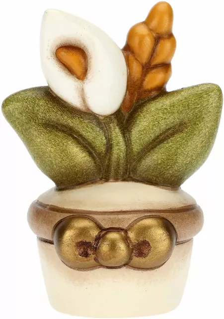 THUN - VASETTO con Calla e Spiga - ceramica - Bomboniere - 4,5x3,5x6 cm h  EUR 25,20 - PicClick IT