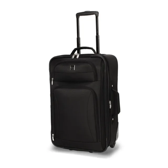 21" Carry-on 2-Wheel Rolling Spinner Upright Luggage Travel Suitcase 2 wheels