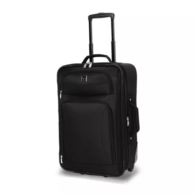 21" Carry-on 2-Wheel Rolling Spinner Upright Luggage Travel Suitcase 2 wheels