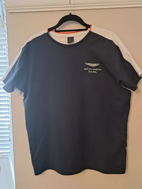T-shirt Aston Martin Hackett. Camicia di qualità premium. Grande