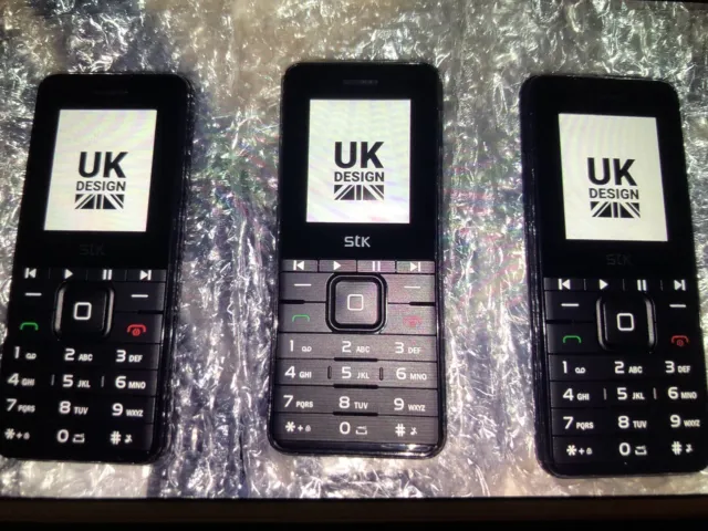 Three STK Dummy / Fake Phones. Real Handsets