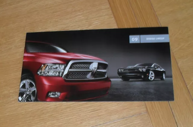 Dodge Promotional Brochure 2009 Ram 1500 Challenger Journey Avenger Charger