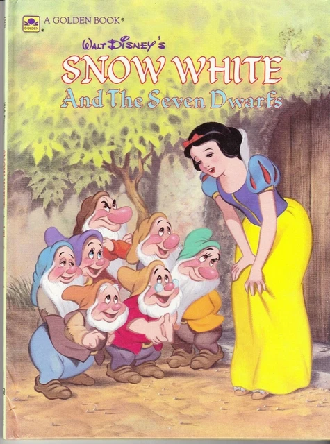 1984 WALT DISNEY SNOW WHITE AND THE SEVEN DWARFS Golden Book HB EUR 14 ...