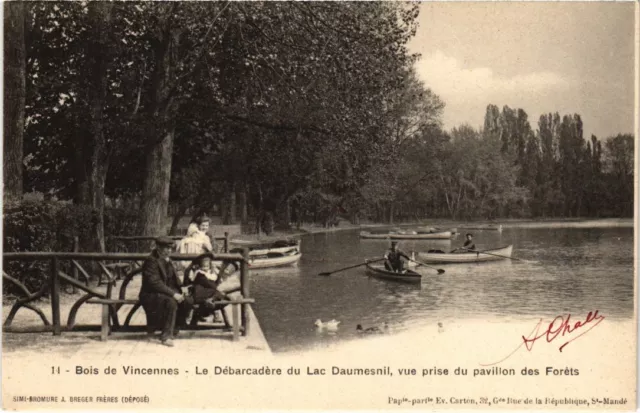 CPA Vincennes Le Debarcadere du Lac Daumesnil (1347081)