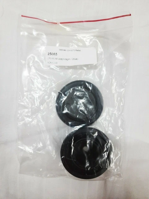 Membrane EPDM BELIMED 25085, DN40 - pour vanne de chaudière WD290 (2 Pcs) -...