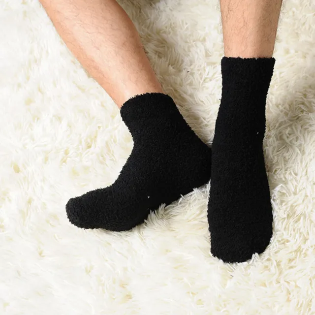 Winter Thermal Fleece Socks Thick Heavy Thermal Socks Warm Fleece Lined Socks