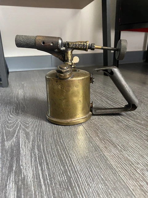 Ancienne Lampe à Souder XXL Express Unis - Gros Modèle Vintage Français
