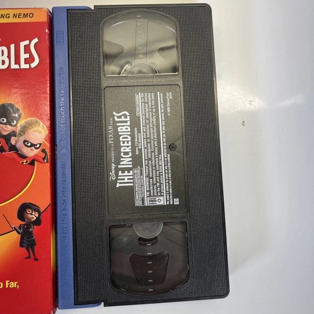 The Incredibles Vhs 2005 Vhs Disney Pixar Bonus Feature Boundin £14 