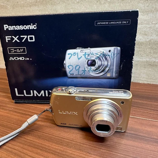PANASONIC LUMIX FX DMC-FX70-K digital camera $310.90 