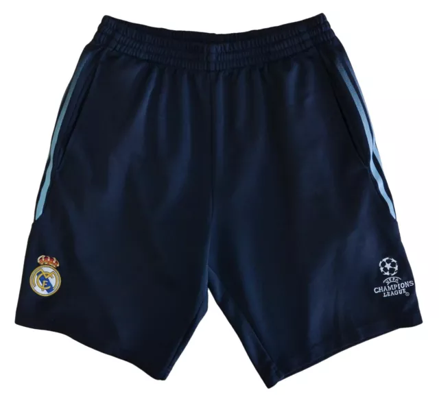 Real Madrid 2003/2004 Training Football Shorts Didas Champions League Size M