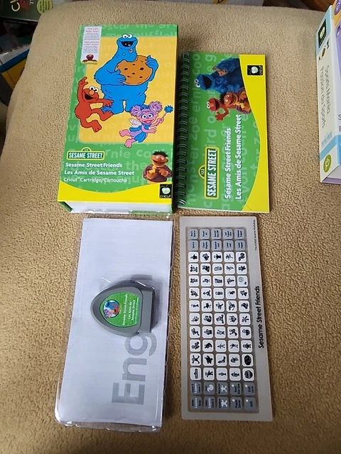 Cartucho, teclado y libro de Sesame Street Friends Cricut
