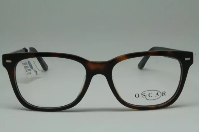 1 Unit New Oscar de la Renta Dark Tortoise Eyeglass Frame 52-17-140 #122