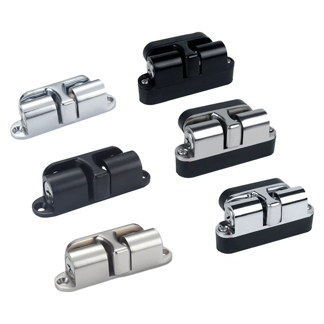 Hebilla táctil para puerta invisible de aleación de zinc duradera y elegante