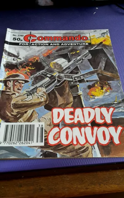 Commando comic DEADLY  CONVOY NO 2760