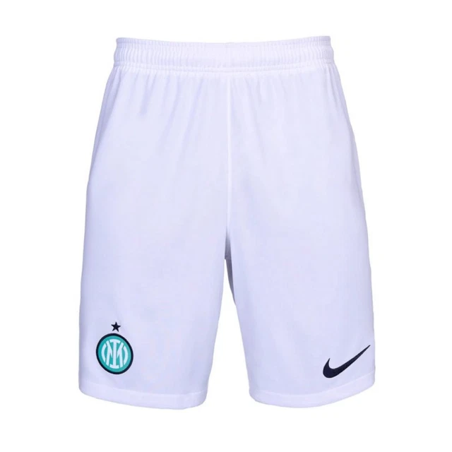 Pantaloncini da calcio Inter Milan (taglia 8-10y) per bambino Nike bianchi - nuovi