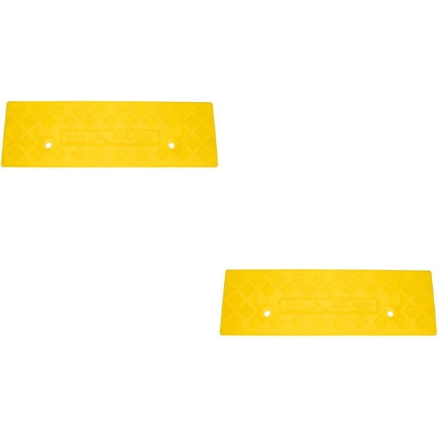 2 pz rampa cordolo vialetto auto cordolo moto rampa soglia gomma per