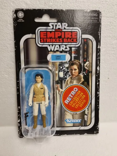 Star Wars Rétro Collection Princesse Leia Hoth Empire Attaque Arrière Figurine