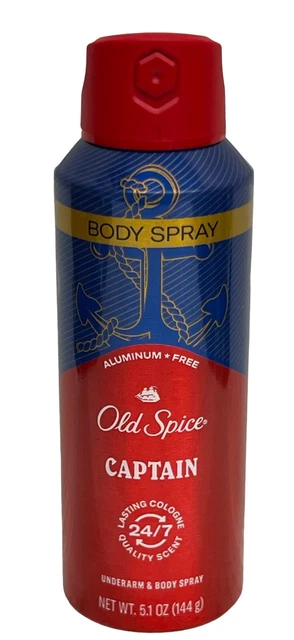 Old Spice Captain Body Spray 5,1 oz