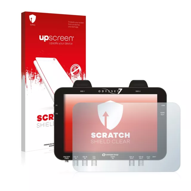 upscreen Protection d’écran pour Convergent Design Odyssey 7 Film Protecteur