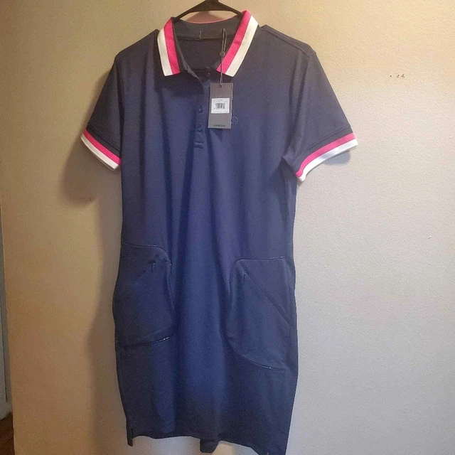 G/Fore Polo Golf Dress twilight blue Size large