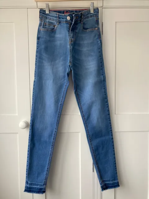 Mini Boden girls denim skinny jeans 10 - 14 Years