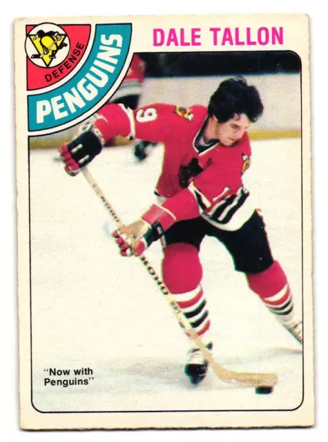 1978-79 OPC 146 Dale Tallon Pittsburgh Penguins O-Pee-Chee