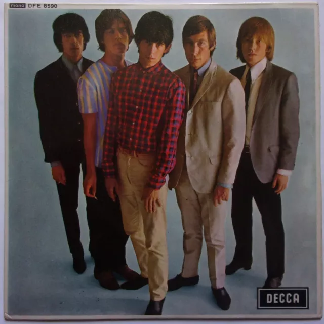 THE ROLLING STONES "Five by five" EP 7" UK original 1964 - 5 tracks