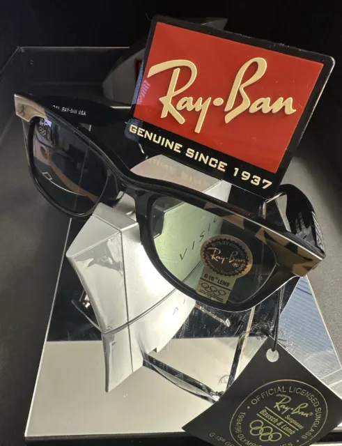 Ray Ban W2143 Olympic Series Sport Wayfarer Limited Sunglasses 1996 Atlanta NEW