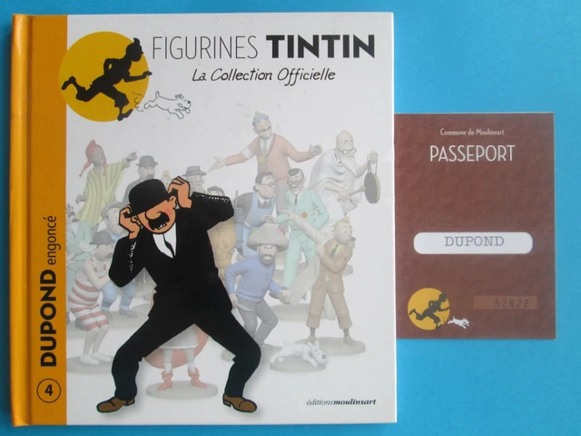 FIGURINE TINTIN COLLECTION Officielle : Dupond Engonce EUR 10,00