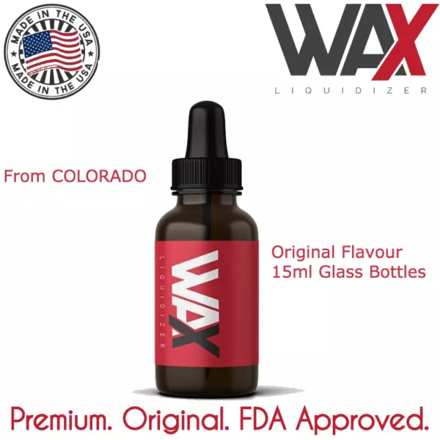 Wax Liquidizer Originale - 15ml Vetro Bottiglia Premium