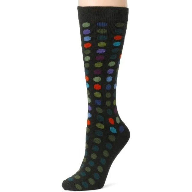 Ozone Design Men's-Unisex Dots To Dots Sock,Meleze,9-13U