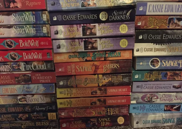 Cassie Edwards Romance Build Your Own Paperback Lot: You Choose the Books!