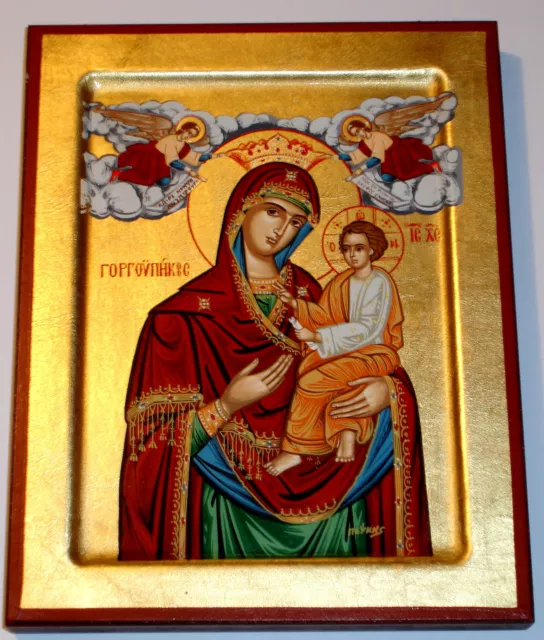 Ikone Maria "Gorgoipikoos" Madonna Icon Icone икона Божей Матери Скоропослушница