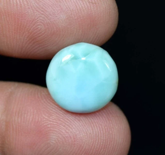 Larimar 100% Naturel Cabochon 10,40 Cts. Pierre précieuse en vrac cabochon rond