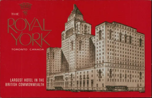 Postcard: THE NEW ROYAL YORK HOTEL TORONTO