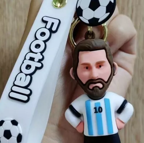Lionel Messi Soccer fans football player keychain collectors items memorabilia 2