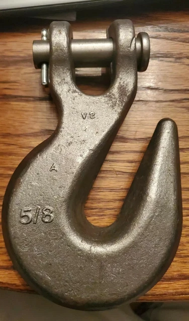 New Campbell 5/8 Clevis Grab Hook  Made In America chain hook heavy duty.