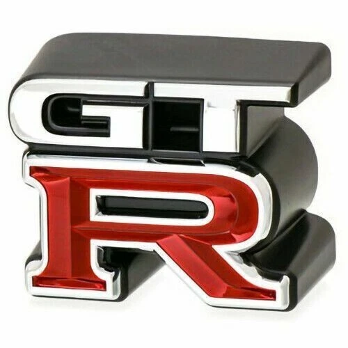 Emblema distintivo Nissan 62896-AA400 GTR Anteriore Skyline R34 NUR V Spec II R Z Tune Nuovo