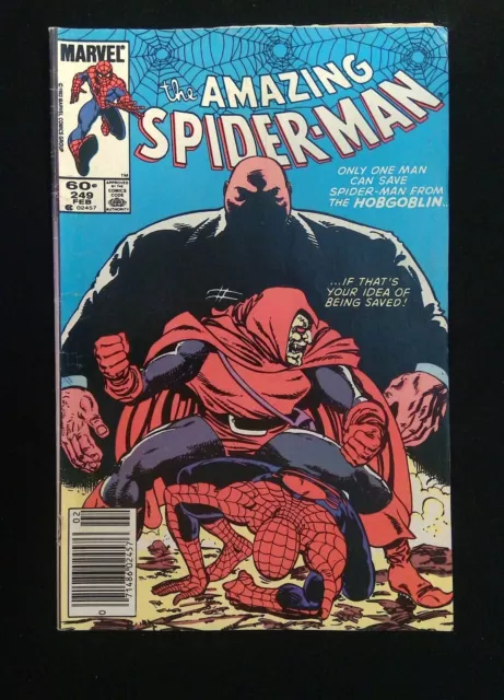 Amazing Spider-Man #249  MARVEL Comics 1984 FN+ NEWSSTAND