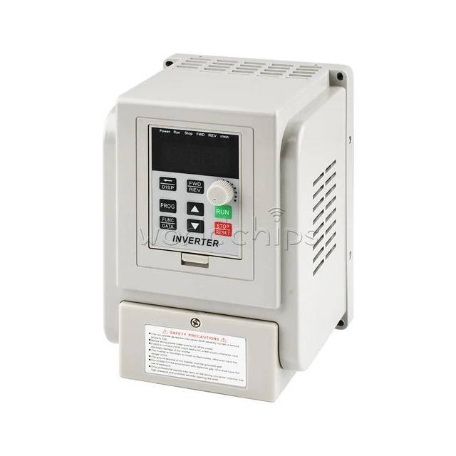 220V 1.5KW Variable Frequency Drive Inverter CNC VFD VSD Single To 3-Phase