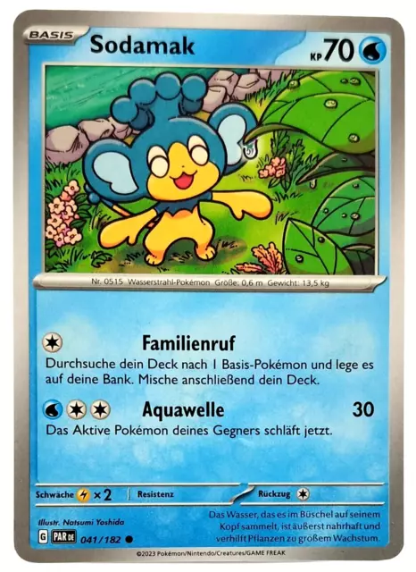 Pokemon Karte: Sodamak 041/182 Paradoxrift Deutsch NM